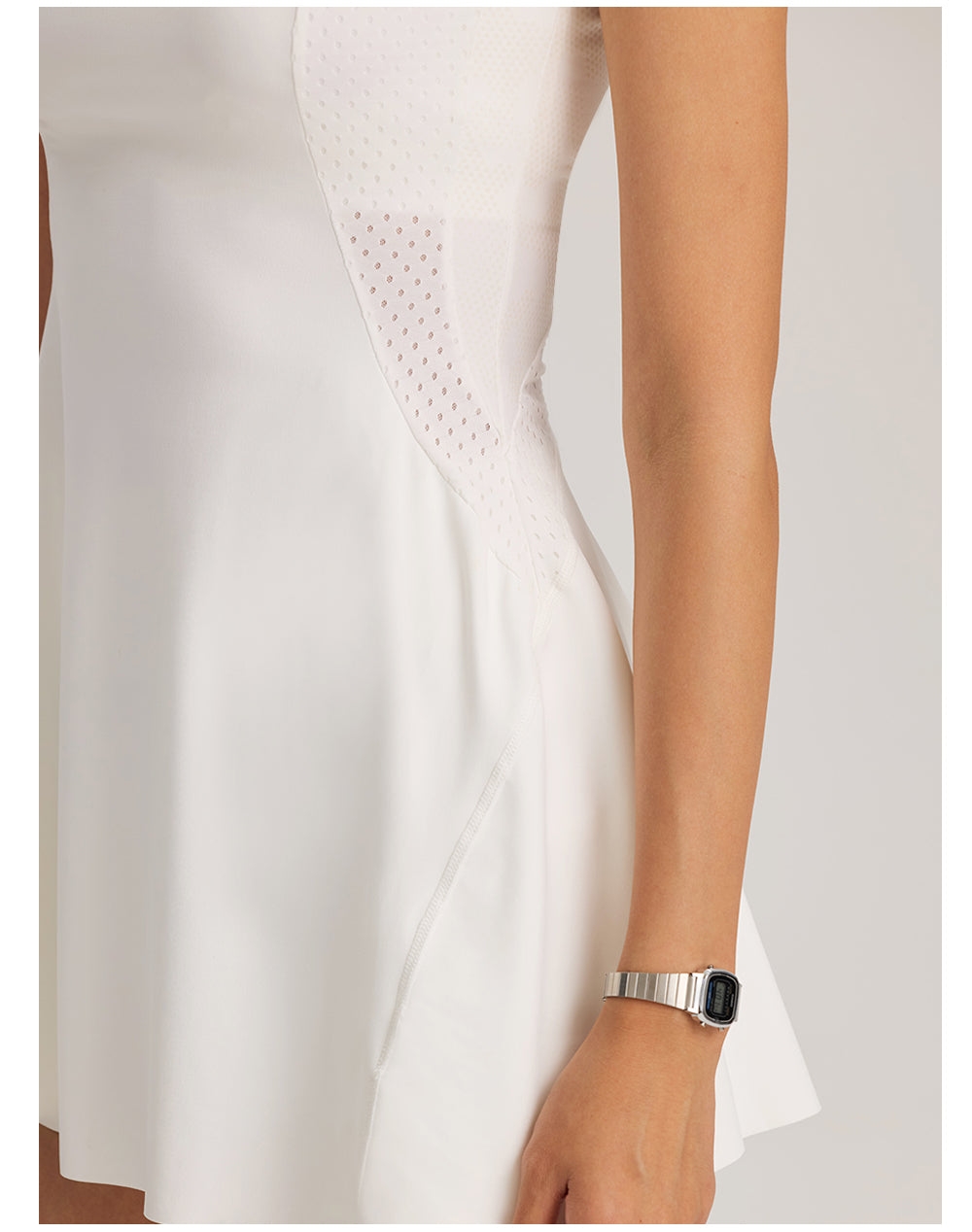 Cut-out Panel Tennis Dress